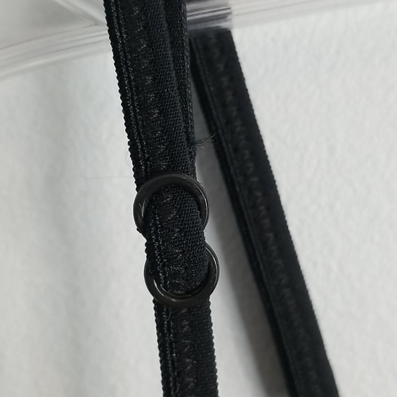 Vintage 1980's OLGA black slip chemise 36 - Picture 3 of 9